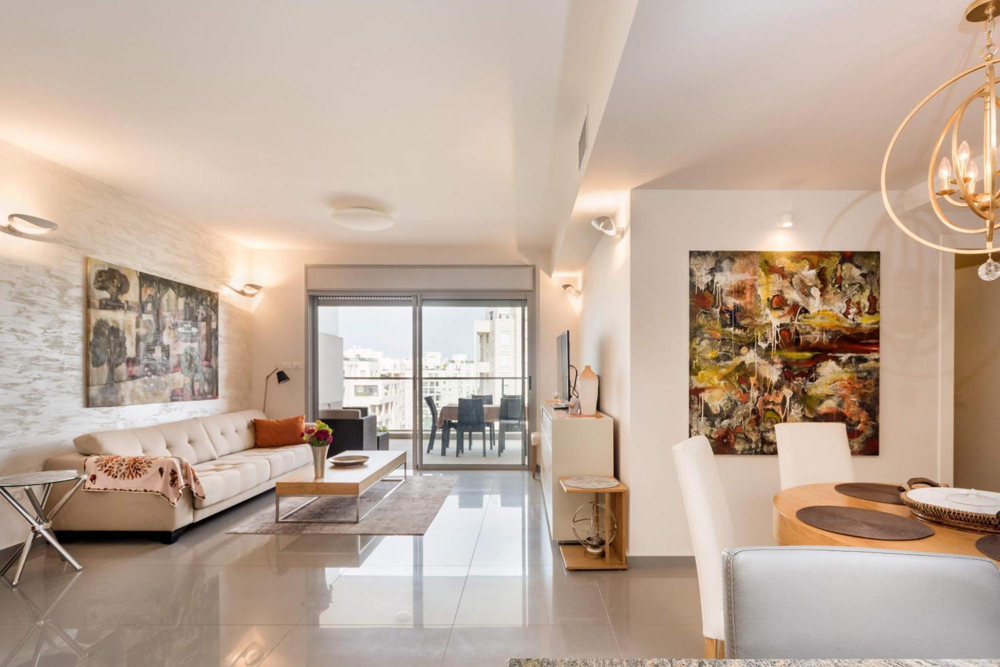 Urban Gem With Outdoor Lounge By Sea N' Rent Apartment Tel Aviv Luaran gambar