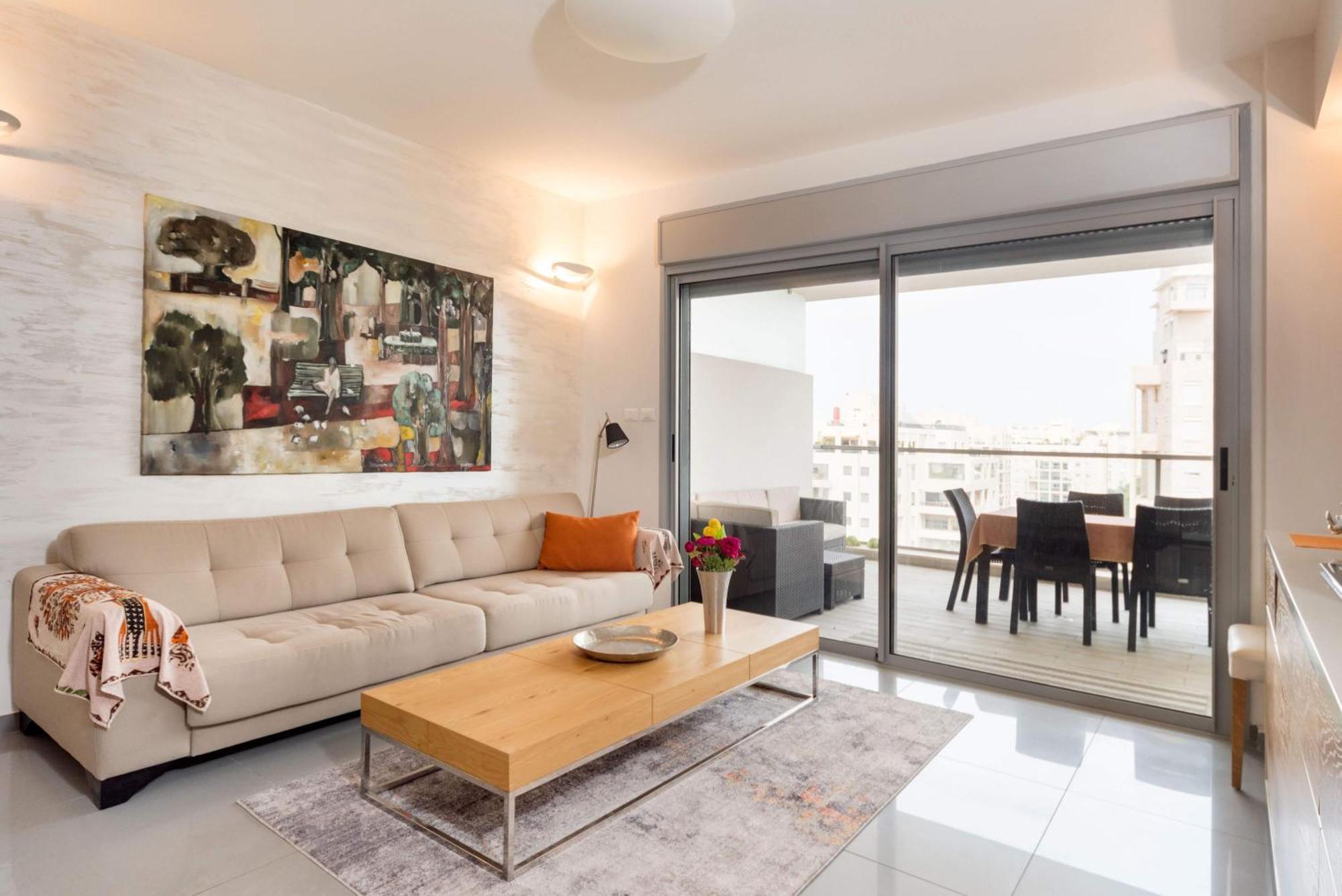 Urban Gem With Outdoor Lounge By Sea N' Rent Apartment Tel Aviv Luaran gambar